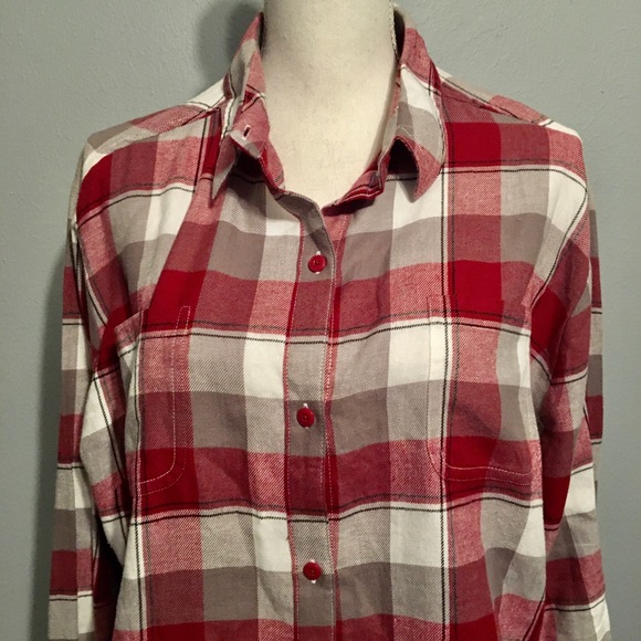 Riders by Lee Tops - Lee Riders XXL Plaid Shirt